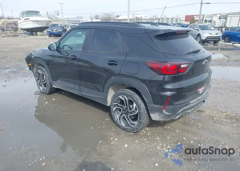 2025 Chevrolet Trailblazer Awd Rs from USA, damaged, VIN KL79MUSL6SB024513
